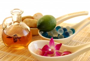 Massage oil aromatherapy