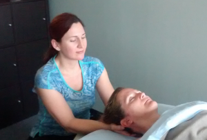 Heidi licensed massage occipital hold